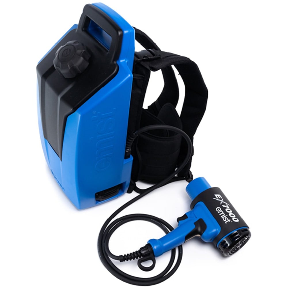 Emist EX7000 Electrostatic Sprayer Backpack, 1 Gallon, Blue/Black MPN:EX70BPBD01