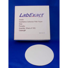 LabExact CFP4 25um Qualitative Cellulose Filter Paper 12.5cm 100/PK LECFP4-125