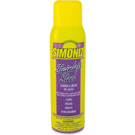 Simoniz Swell® Stainless Steel Cleaner 20 oz. Aerosol Can 12 Cans - S3336012 S3336012