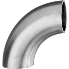 304 Stainless Steel Polished Short 90 Degree Elbow for Butt Weld Fittings - for 3