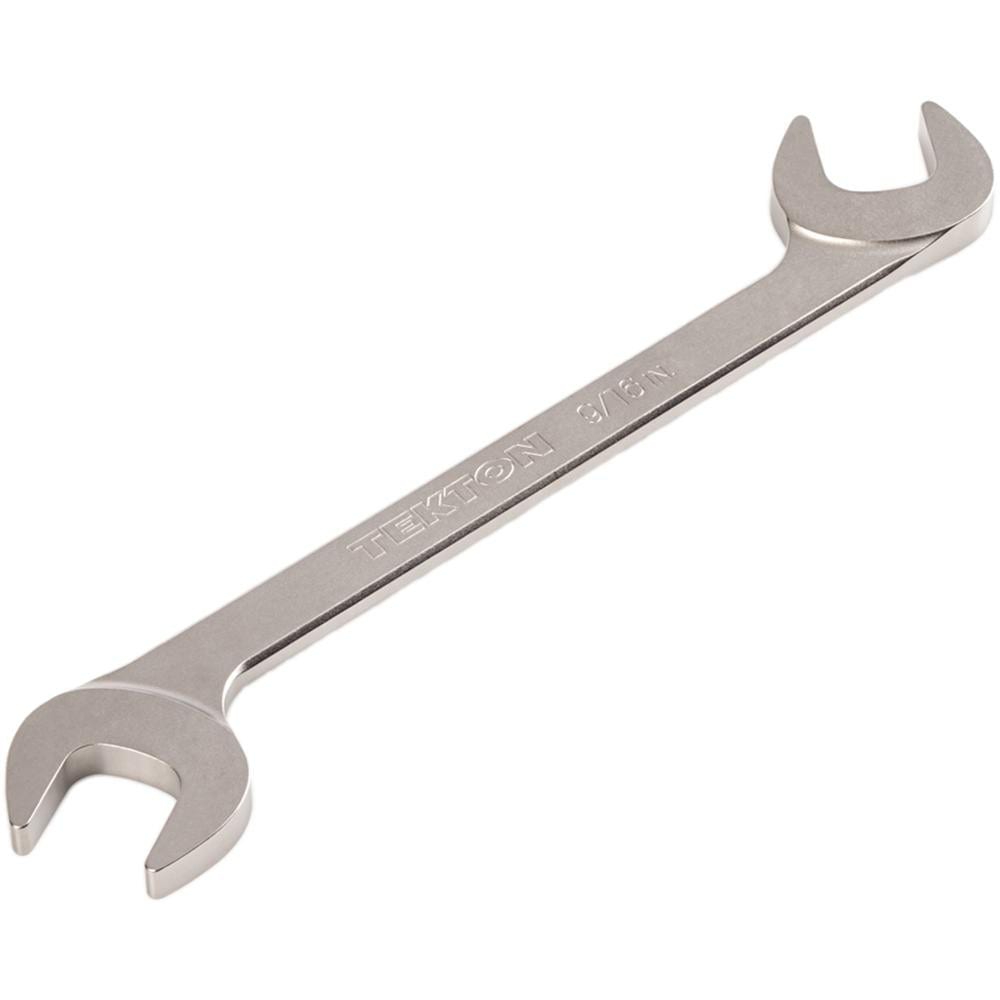 Open End Wrenches, Wrench Type: Open End , Head Type: Angled , Wrench Size: 9/16 in , Number Of Points: 0 , Material: Steel  MPN:WAE83214