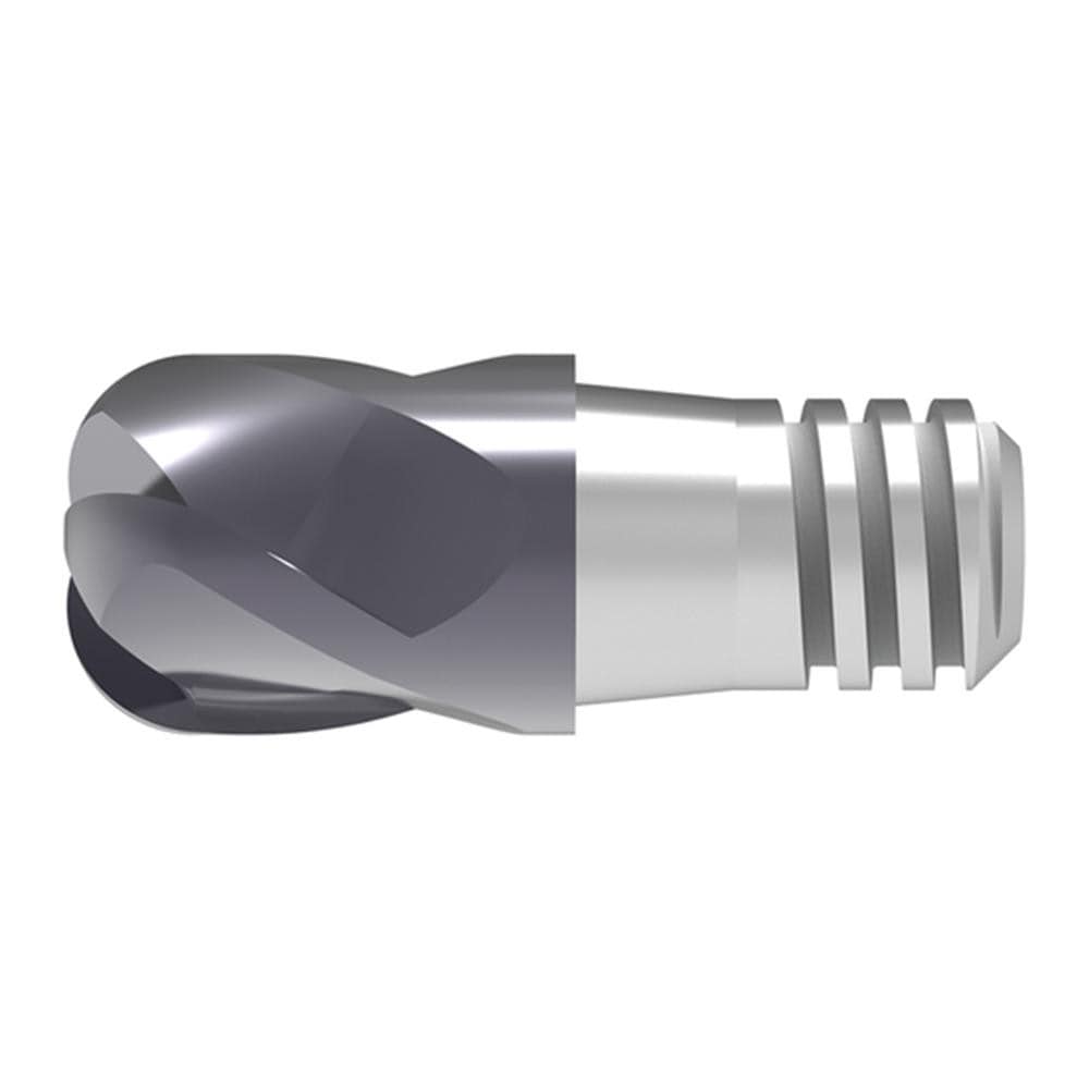 Corner Radius & Corner Chamfer End Mill Heads, Mill Diameter (mm): 16.00 , Length of Cut (mm): 12.0000 , Number Of Flutes: 4 , Overall Length (mm): 37.3000  MPN:52865162