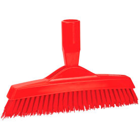 Vikan 70404 Grout Brush- Extra Stiff Red 70404