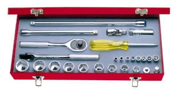 Standard Socket Set: 26 Pc, 1/4 mm MPN:5200A