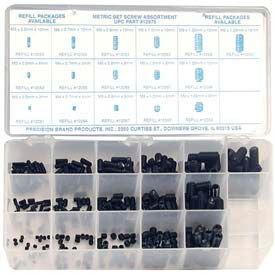 375 Piece Metric Set Screw Assortment - Made In USA 12975