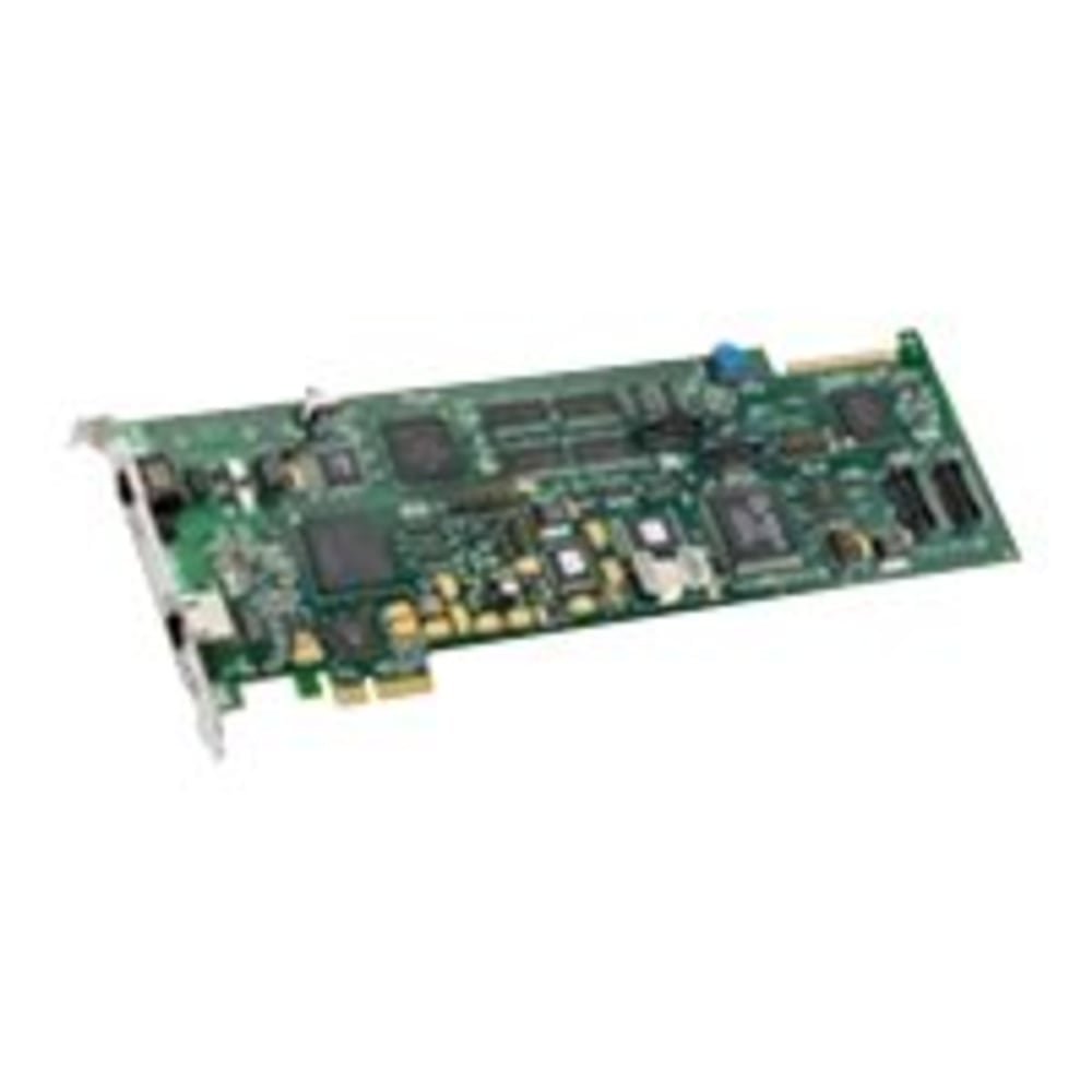 Brooktrout TR1034 +ELP24-TE - Voice/fax board - PCIe 2.0 x1 - T1/E1 - 33.6 Kbps - fractional T-1/E-1 (24 channels) MPN:901-016-04