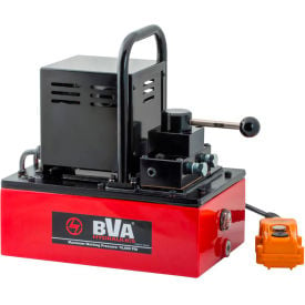 BVA Hydraulic Electric Pump 1 HP Universal 1 Gallon 3 Way/3 Position Manual Valve PU20M3N01B