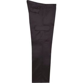 Big Bill 6 Pocket Cargo Pants Heavy-Duty Twill 28W x Unhemmed Black 3239-UN-BLK-28