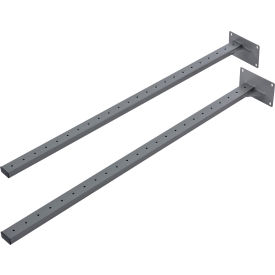 GoVets™ Steel Uprights Gray 2/Pack 940GY606