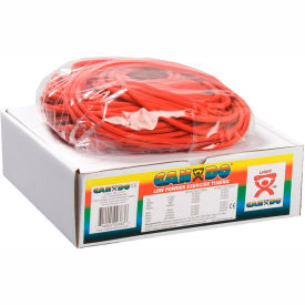 CanDo® Low Powder Exercise Tubing Red 100' Roll/Box 10-5522