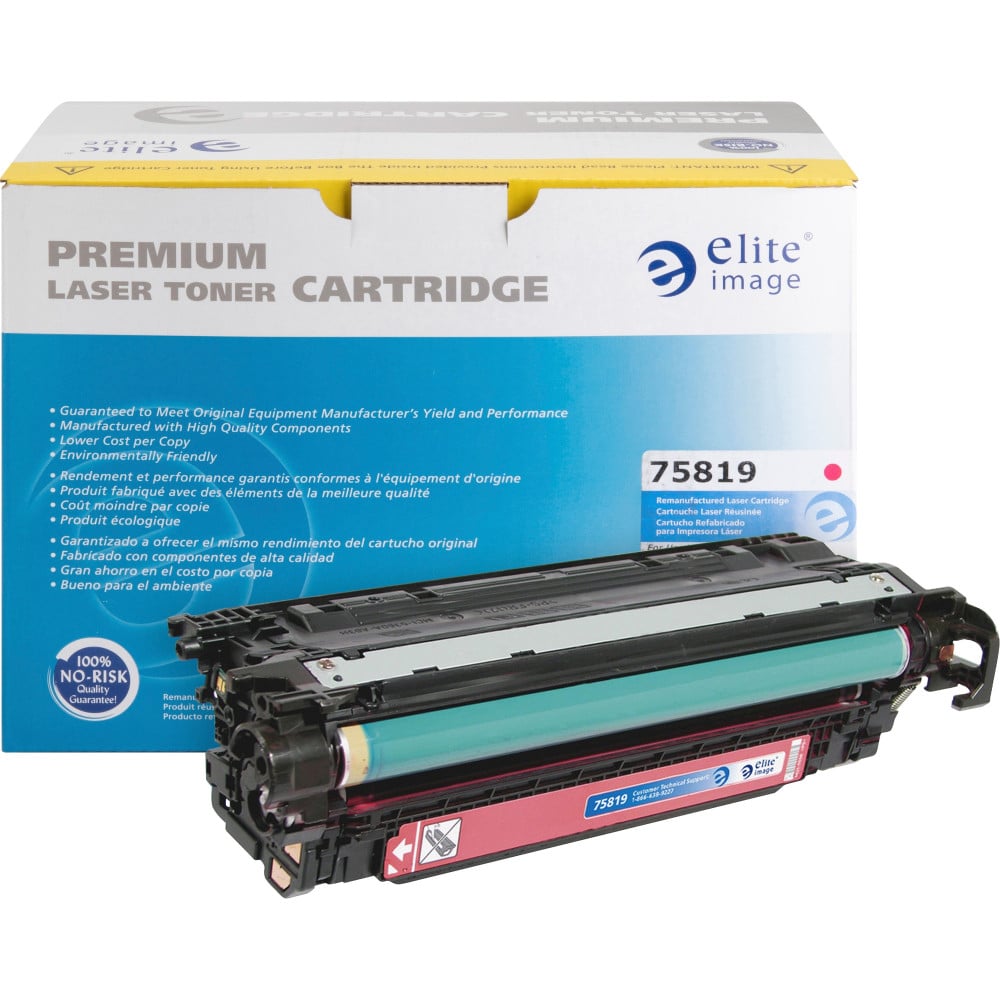 Elite Image Remanufactured Magenta Toner Cartridge Replacement For HP 507A, CE403A MPN:ELI75819