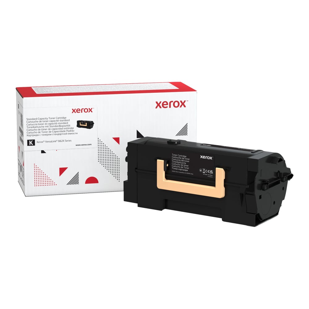 Xerox Original Standard Yield Laser Toner Cartridge - Black Pack - 10000 MPN:006R04668