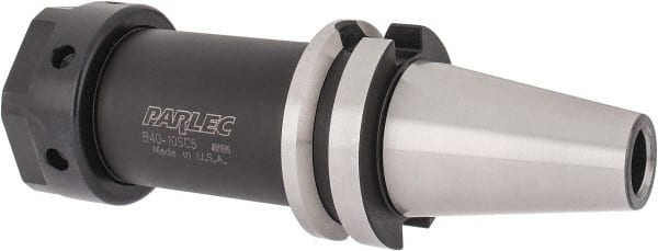 Collet Chuck: 0.79 to 25.4 mm Capacity, Single Angle Collet, Taper Shank MPN:B40-10SC5