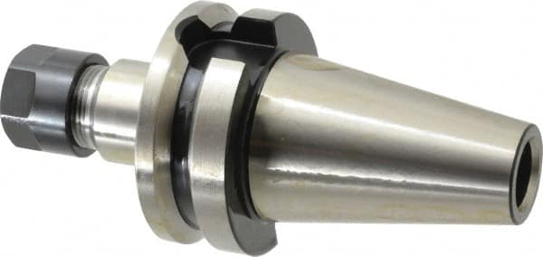 Collet Chuck: 0.5 to 10 mm Capacity, ER Collet, Taper Shank MPN:B40-16ERP312
