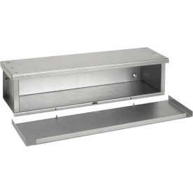 Hoffman F4424RTGV Econo Trough Type 3R 4.00x4.00x24.00 Galvanized F4424RTGV