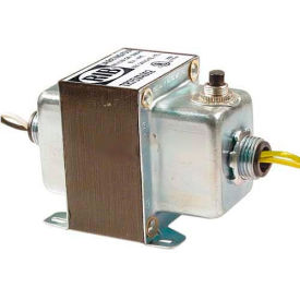 RIB® Transformer TR75VA002 75VA 120-24V Dual Hub Foot Mount Circuit Breaker TR75VA002