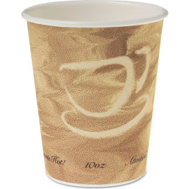 Dart® Single Sided Poly Paper Hot Drink Cups 10 oz Pack of 1000 370MS-0029