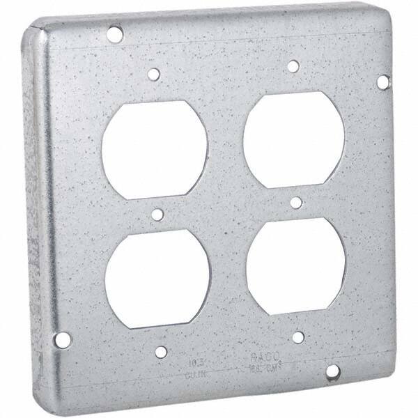 Electrical Box Cover: Steel MPN:979