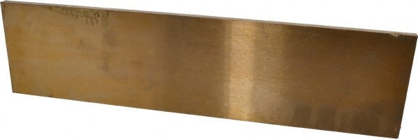 1/4 Inch Thick x 3 Inch Wide x 12 Inch Long, Ground Bearing Bronze Rectangular Bar MPN:GF022412