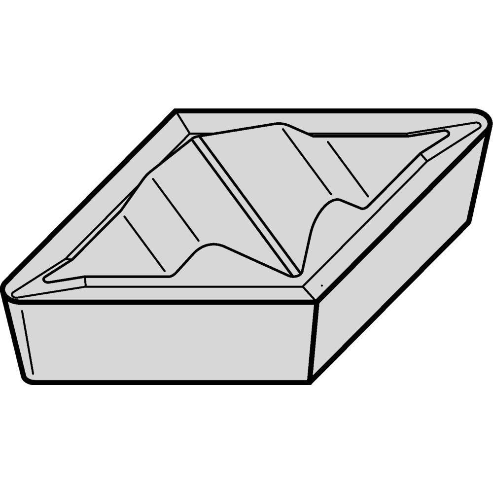 Profiling Inserts, Insert Style: DCGR , Insert Size Code: 150408 , Insert Material: Carbide , Width (Inch): 1/2 , Manufacturer Grade: KCP25C  MPN:7088155