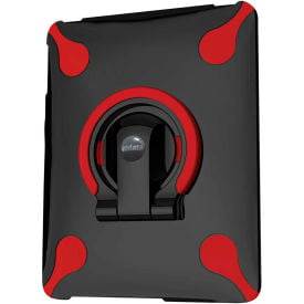 Aidata ISP002BR SpinStand Multifunction Stand for iPad 1 Black Shell with Black and Red Ring ISP002BR