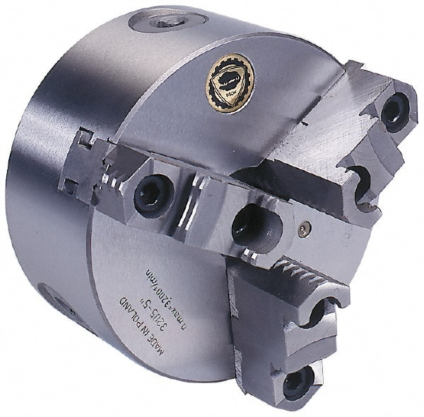 Self-Centering Manual Lathe Chuck: 3-Jaw,  5