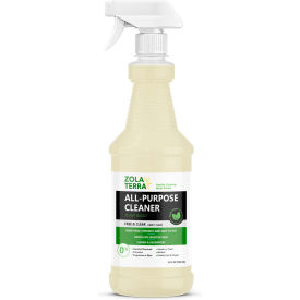 ZolaTerra® All Purpose Cleaner 32 oz. Trigger Spray Bottle 6 Bottles ZT-GPC-RTU-032OZ-06