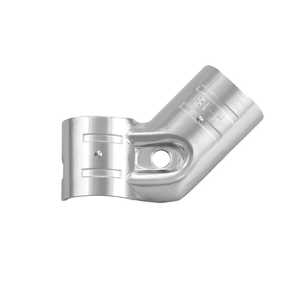 Framing Pipe Fittings & Connectors, Product Type: 45 Deg Joint B , Material: Steel Chrome Plated , Compatible Pipe Shape: Round  MPN:H-18NP