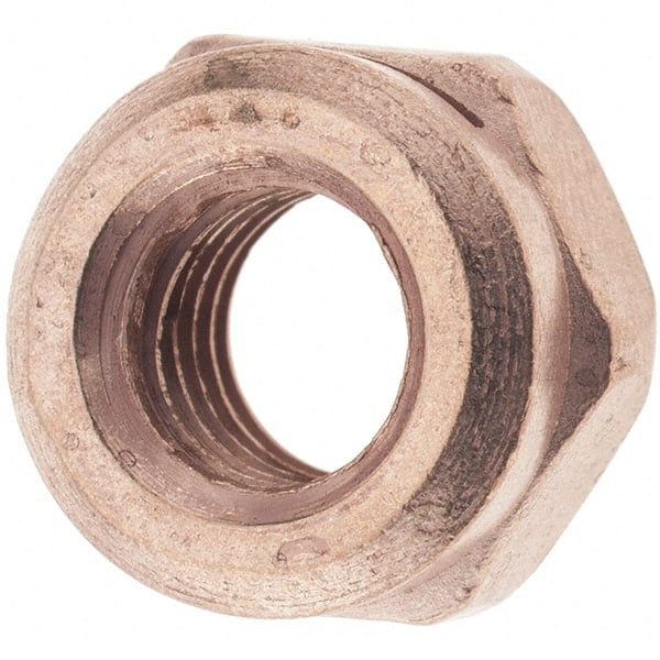 Hex Nut: M10 x 1.50, Steel, Copper Finish MPN:4283