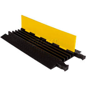 Cable Protector 4-Channel Lineal Yellow/Black YJ4-125-Y/B YJ4-125-Y/B