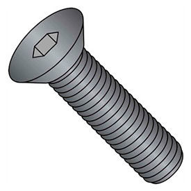 M5 x 0.8 x 25mm Flat Socket Cap Screw - Steel - Black Oxide - DIN 125B - Class 10.9 - Pkg of 100 CFC05025