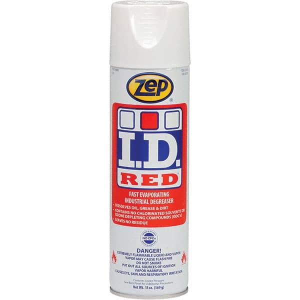 ID Red Solvent Fast Evaporating Degreaser Aerosol , 13 oz MPN:009601