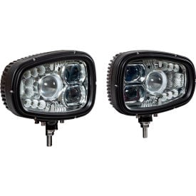 Buyers Products Universal Heated LED Snow Plow Headlights 1312000