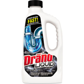 Drano® Liquid Drain Cleaner 32 Oz. Safety Cap Bottle 12/Carton SJN335712