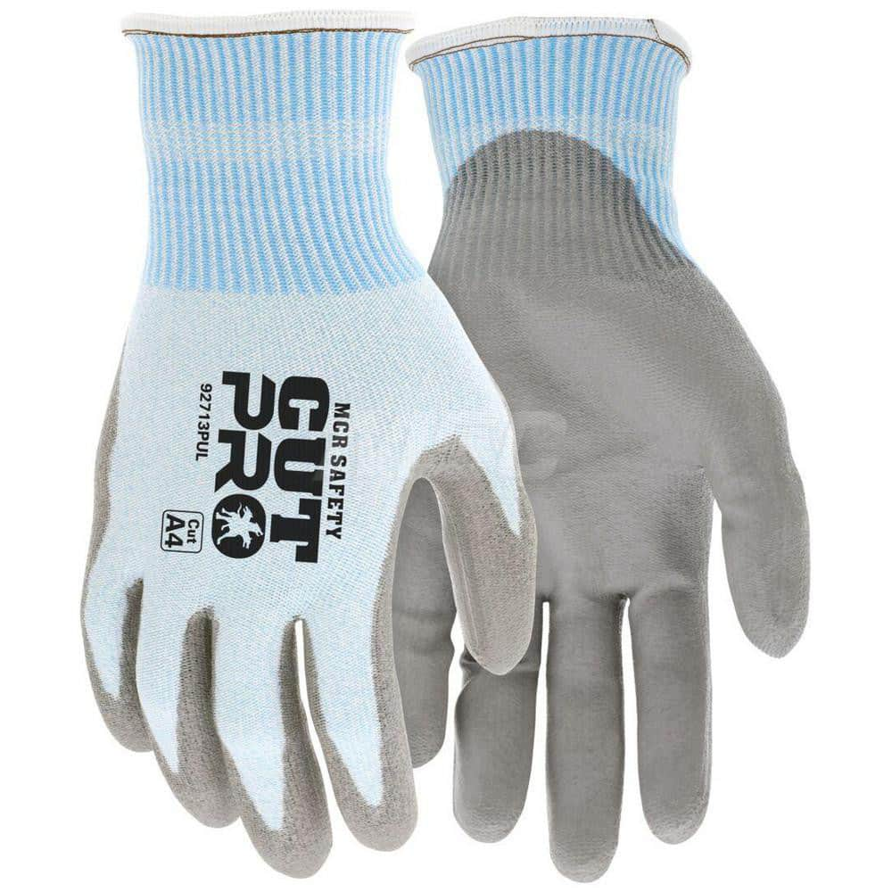 Cut, Puncture & Abrasive-Resistant Gloves: Size XL, ANSI Cut A4, ANSI Puncture 3, Polyurethane, HPPE MPN:92713PUXL