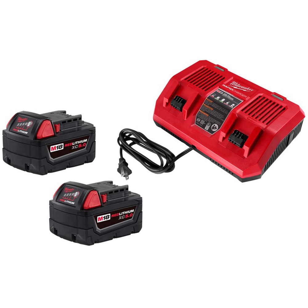 Power Tool Batteries, Battery Voltage: 18.00 , Battery Chemistry: Lithium-ion , Battery Capacity (Ah): 5.00 , Battery Series: RED LITHIUM  MPN:4390080/1556790