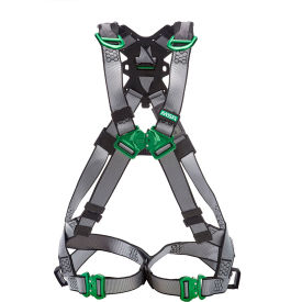 V-FIT™ 10195075 Harness Back & Shoulder D-Rings Quick-Connect Leg Straps Extra Large 10195075