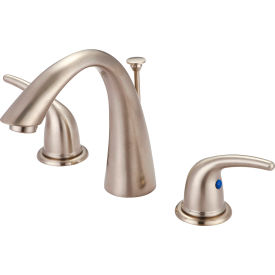 Olympia Accent L-7470-BN Two Handle Bathroom Widespread with Pop-Up Faucet PVD Brushed Nickel L-7470-BN