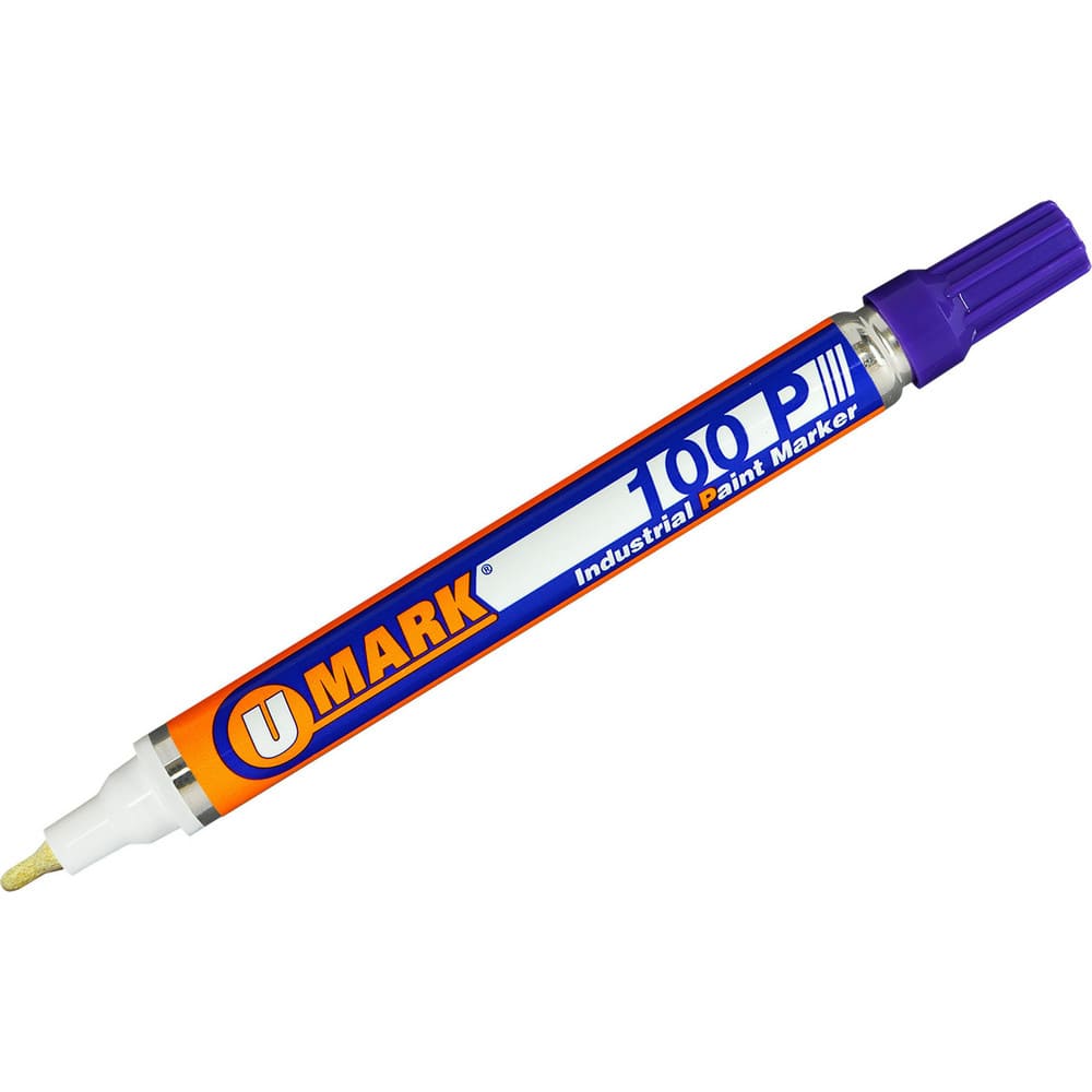 Markers & Paintsticks, Marker Type: Liquid Paint Marker, Tip Shape: Bullet, Color: Violet, Ink Type: Oil Base, Tip Type: Fine Line MPN:10212FL