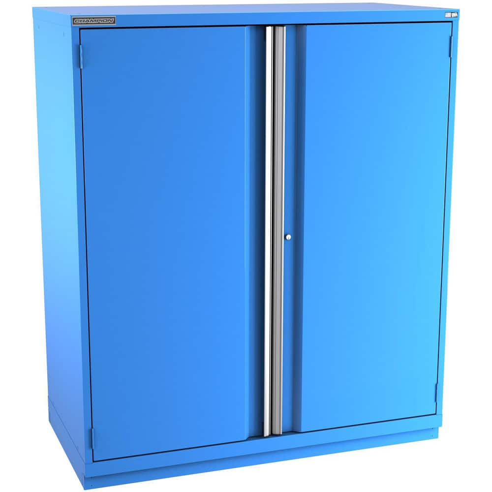 Storage Cabinets, Cabinet Type: Welded Storage Cabinet , Cabinet Material: Steel , Width (Inch): 56-1/2 , Depth (Inch): 22-1/2 , Cabinet Door Style: Solid  MPN:DS3502FDIL-BB