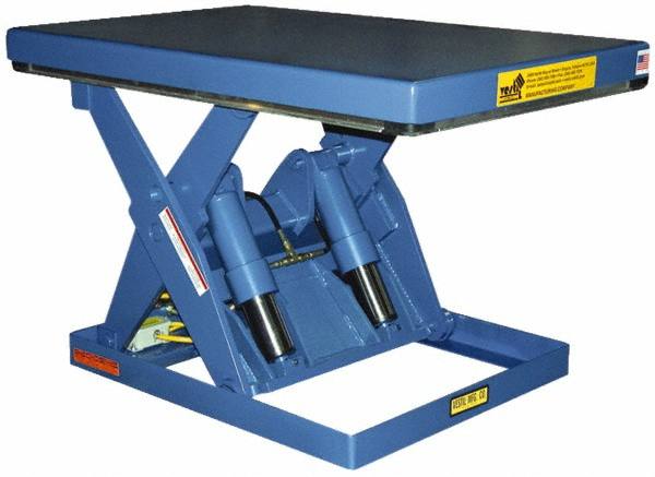 2,000 Lb Capacity Electric Scissor Lift Table MPN:EHLTS-2436-2-31