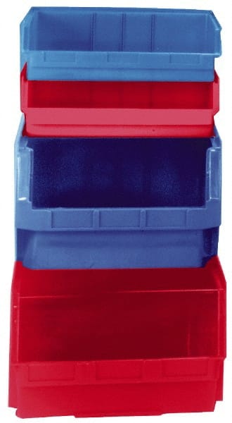 Plastic Hopper Stacking Bin: Blue MPN:LF140806.0BL1