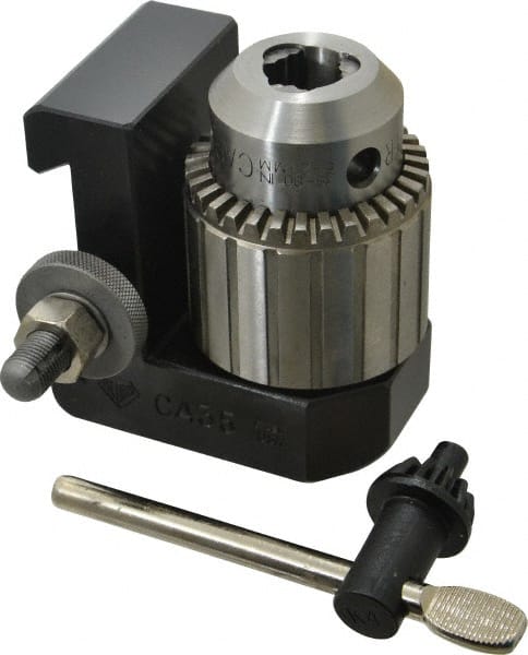 Lathe Tool Post Holder: Series CA, Number 35, Dovetail Drill Chuck Holder MPN:CA35