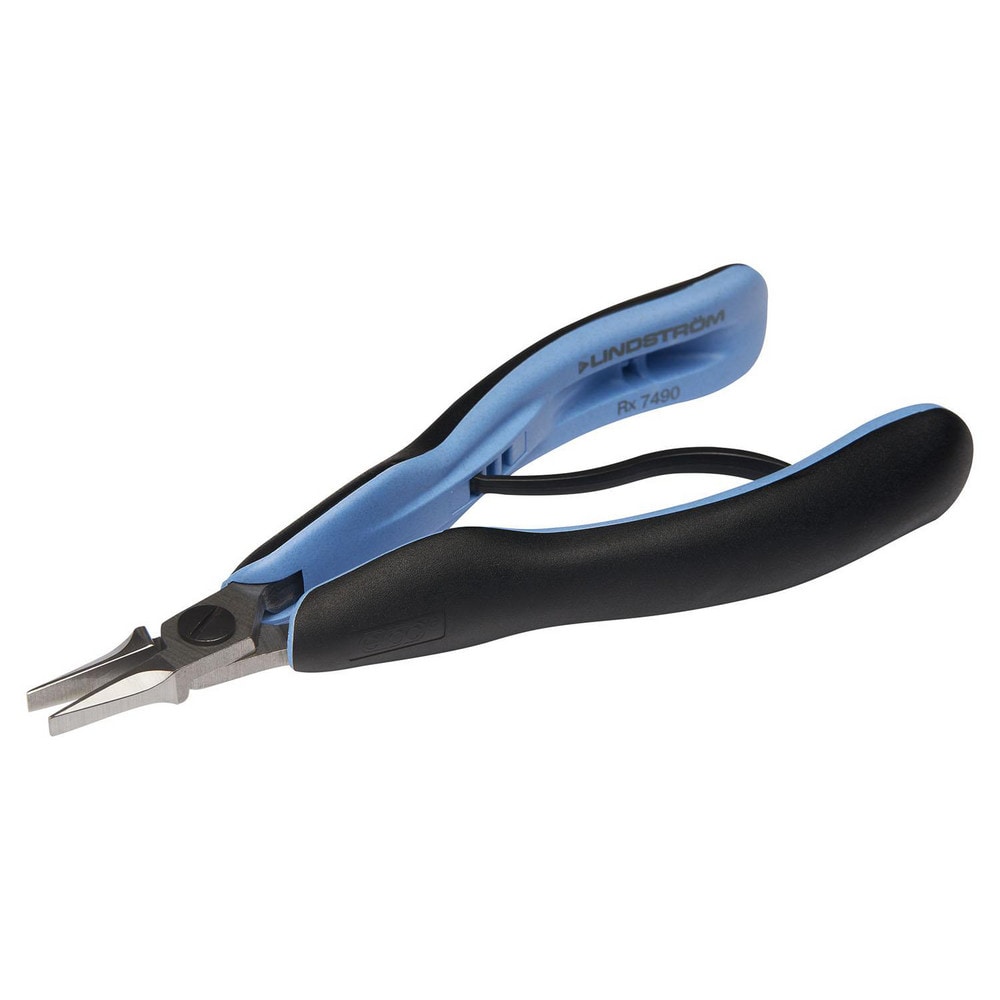 Pliers, Jaw Texture: Smooth , Type: Bent Chain Nose Plier , Jaw Length: 1.14 , Jaw Width: 0.35 , Jaw Width (Inch): 11/32  MPN:RX7392