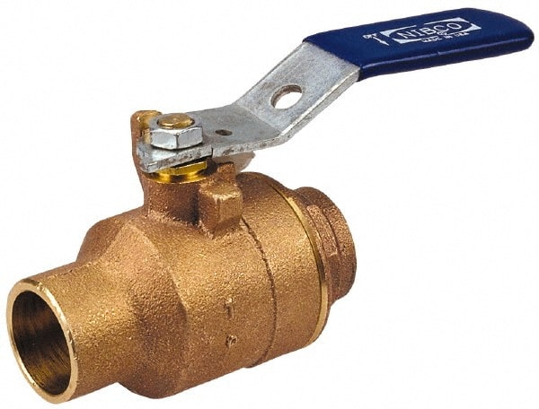 Single Union Ends Manual Ball Valve: 1