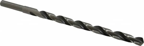 Reduced Shank Drill Bit: 9/16'' Dia, 1/2'' Shank Dia, 118 0, High Speed Steel MPN:212X 9/16