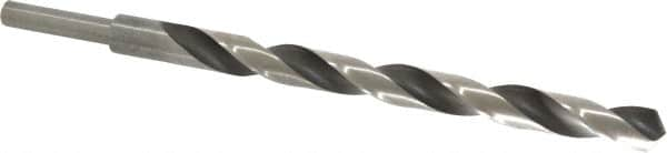 Reduced Shank Drill Bit: 3/4'' Dia, 1/2'' Shank Dia, 118 0, High Speed Steel MPN:212X 3/4