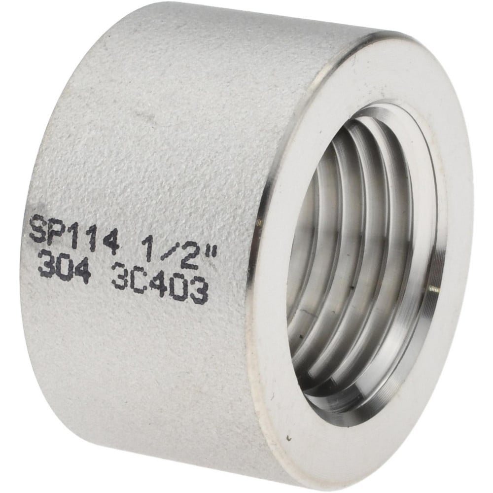 Stainless Steel Pipe Fittings, Fitting Type: Half Coupling , End Connection: NPT  MPN:41/2SPU1/2