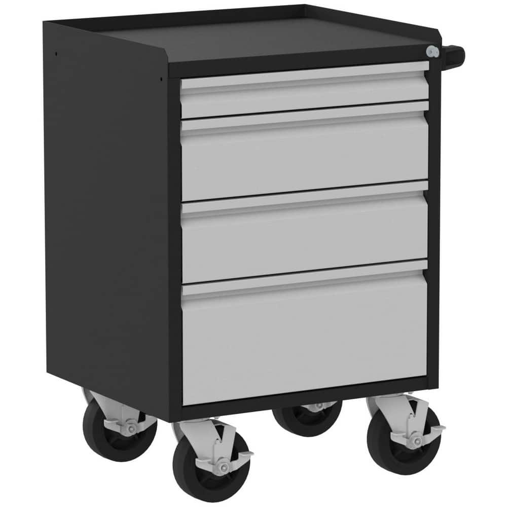 Mobile Work Benches, Bench Type: Deluxe , Depth (Inch): 21 , Load Capacity (Lb. - 3 Decimals): 2000.000 , Color: Silver , Maximum Height (Inch): 34  MPN:F89606BS