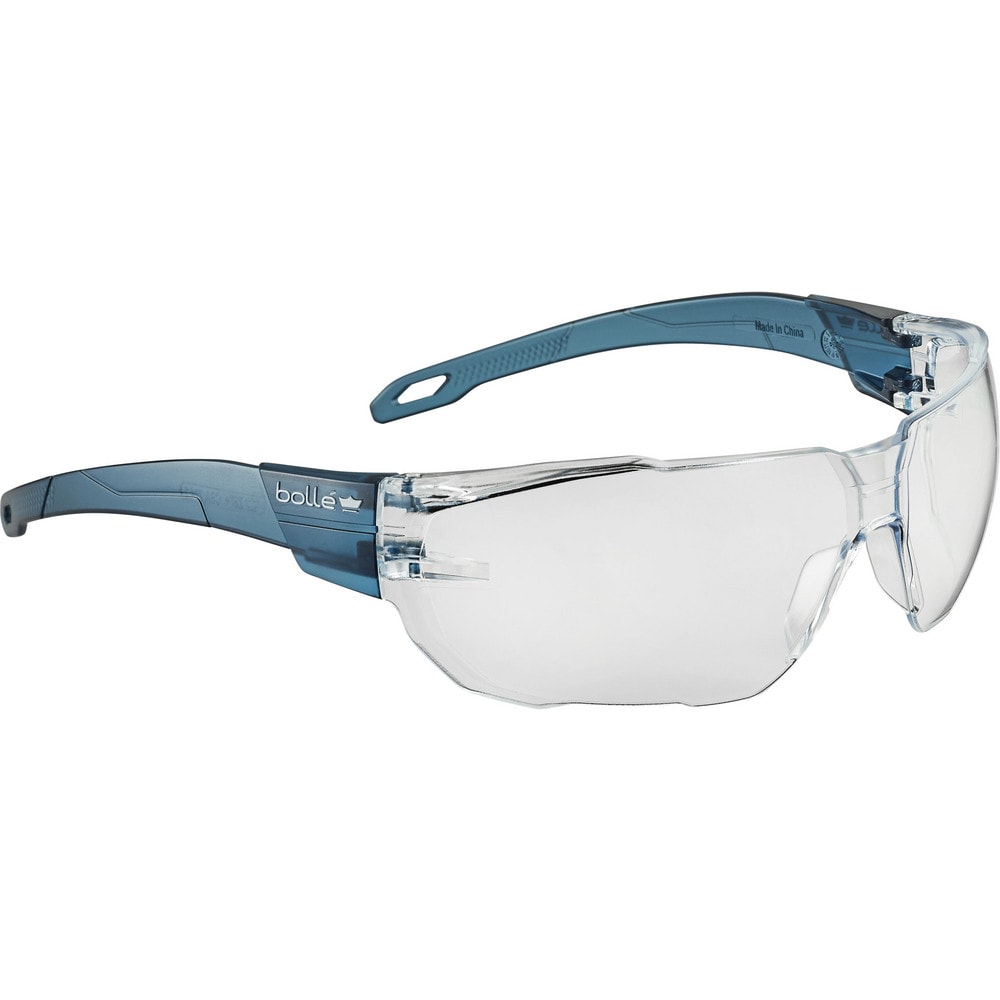 Safety Glasses, Type: Safety , Frame Style: Frameless , Lens Coating: Platinum, Anti-Fog & Anti-Scratch , Frame Color: Blue , Lens Color: Clear  MPN:SWIFTN10U